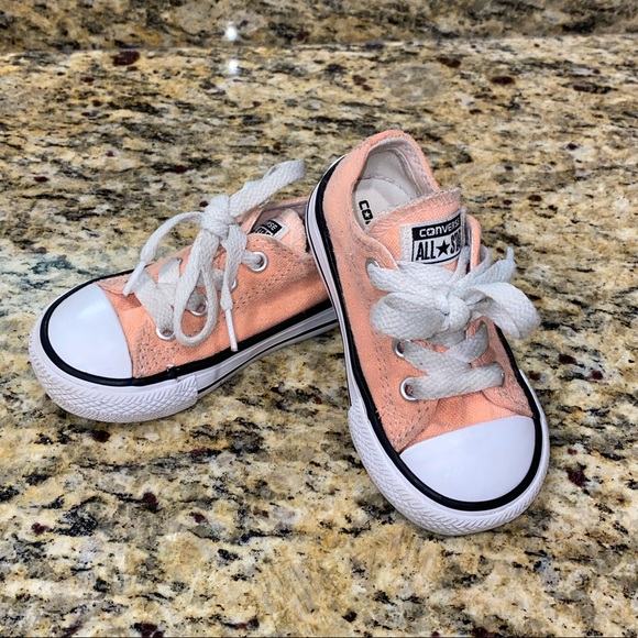 pale coral converse